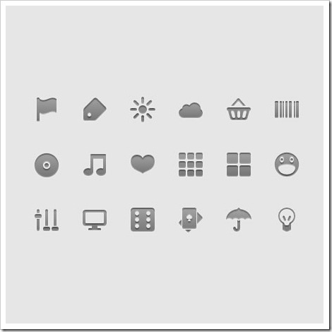 android menu icons
